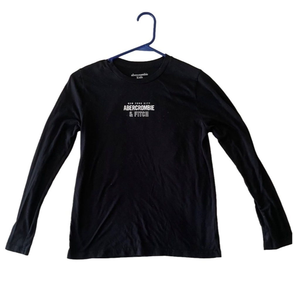 Boys Blue Abercrombie & Fitch Long Sleeve Shirt Size 13/14